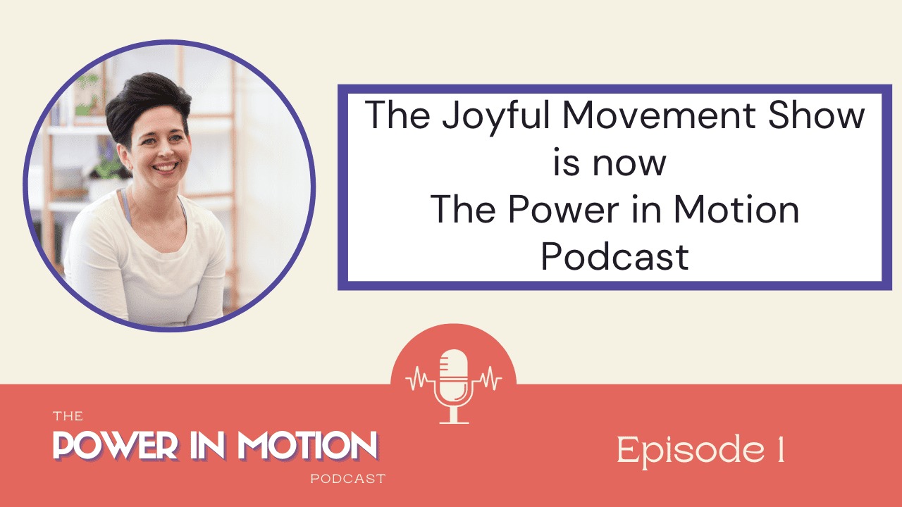 Join Kim Hagle in the Power in Motion Podcast, promoting intentional movement, body positivity, and healthy nutrition. Fitness is for every BODY.